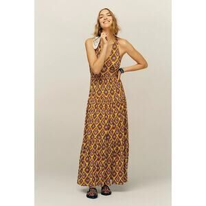 Anthropologie Maeve Luella Floral Maxi Dress
